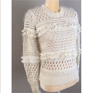 Banana Republic Knot White Sweater